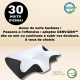 CerviZen : Oreiller Mémoire de Forme pour un Sommeil Réparateur