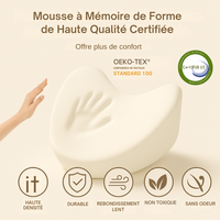 Coussin entre Jambes OrthoSoft : Confort et Alignement Parfait (CA)