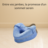 Coussin entre Jambes OrthoSoft : Confort et Alignement Parfait (CA)